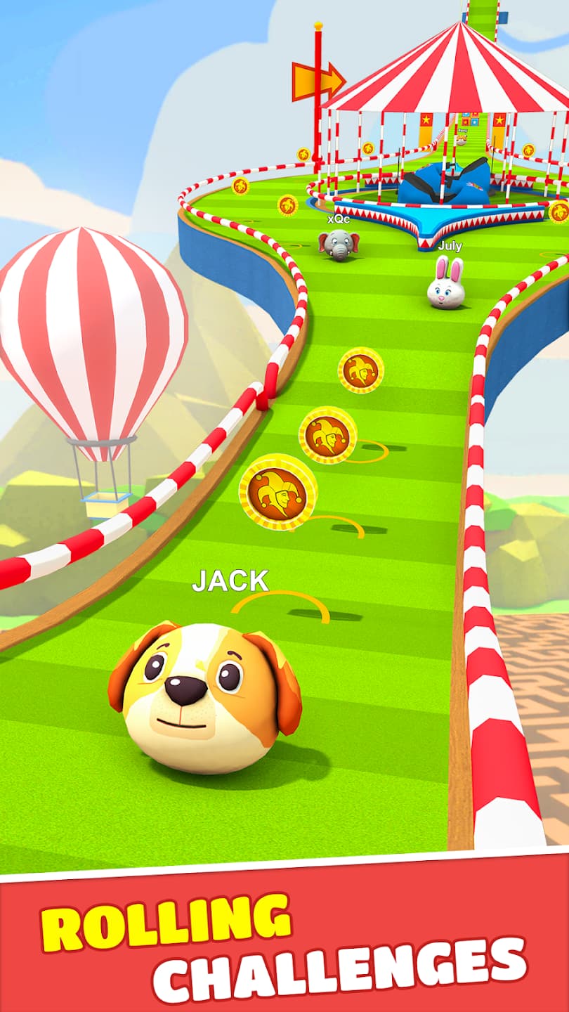 Circus Balls oyun ekranı 1