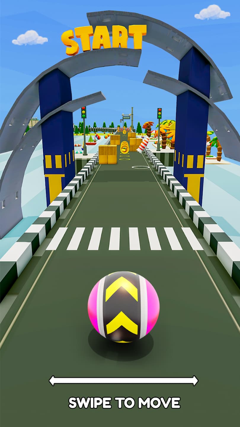 City Ball Run oyun ekranı 1