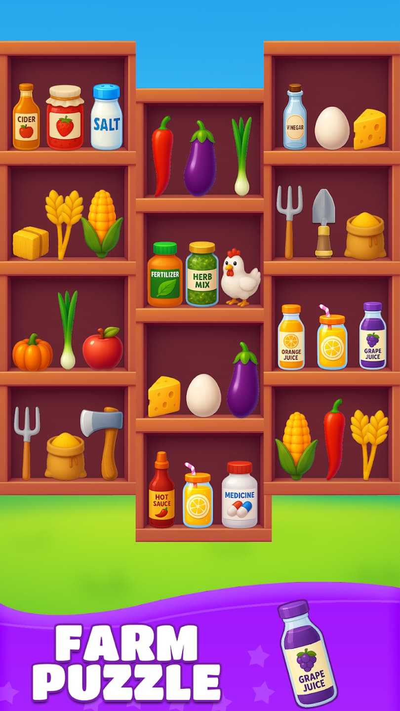 Farm Sort oyun ekranı 3