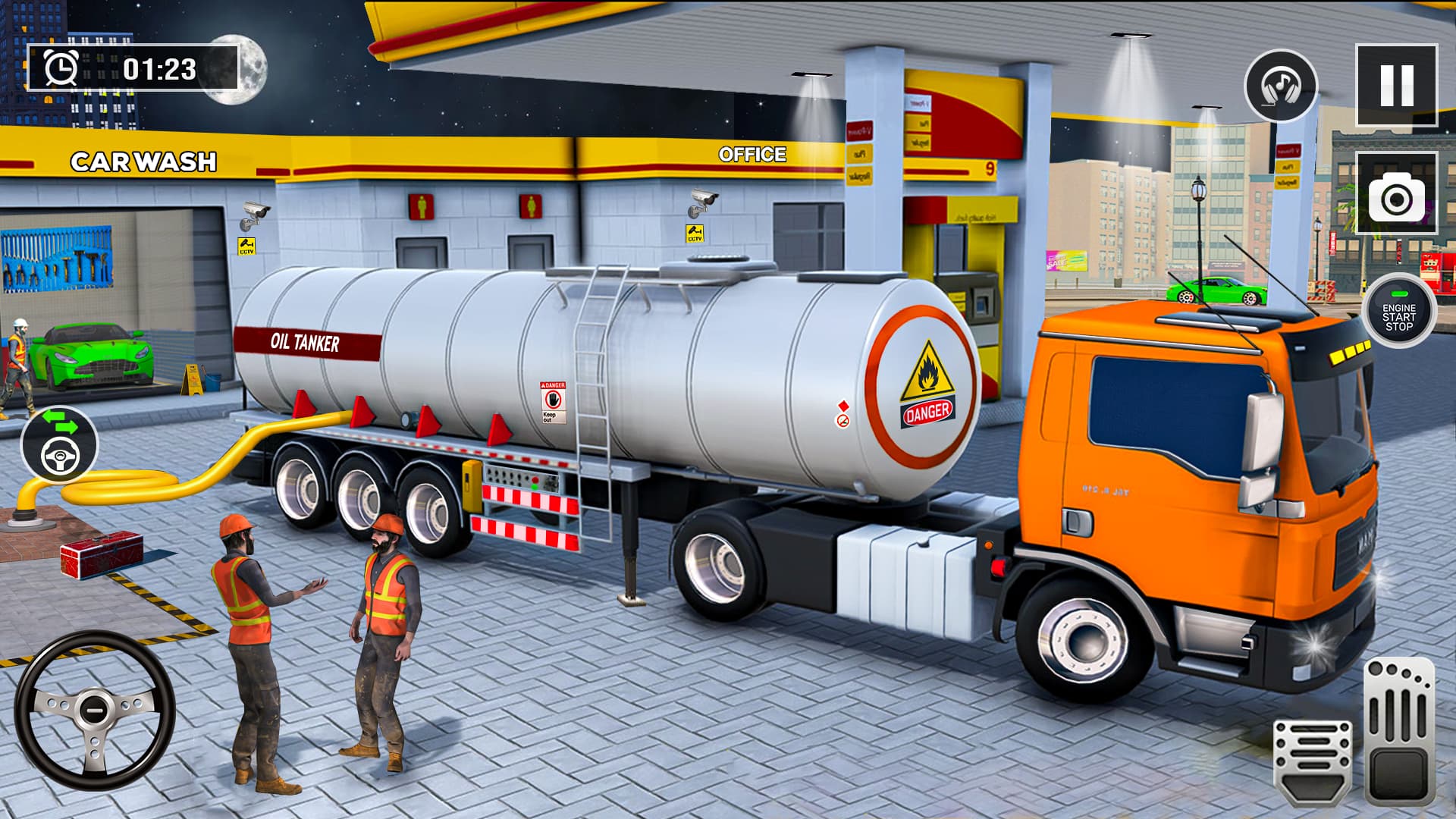 Oil Tanker Parking oyun ekranı 1